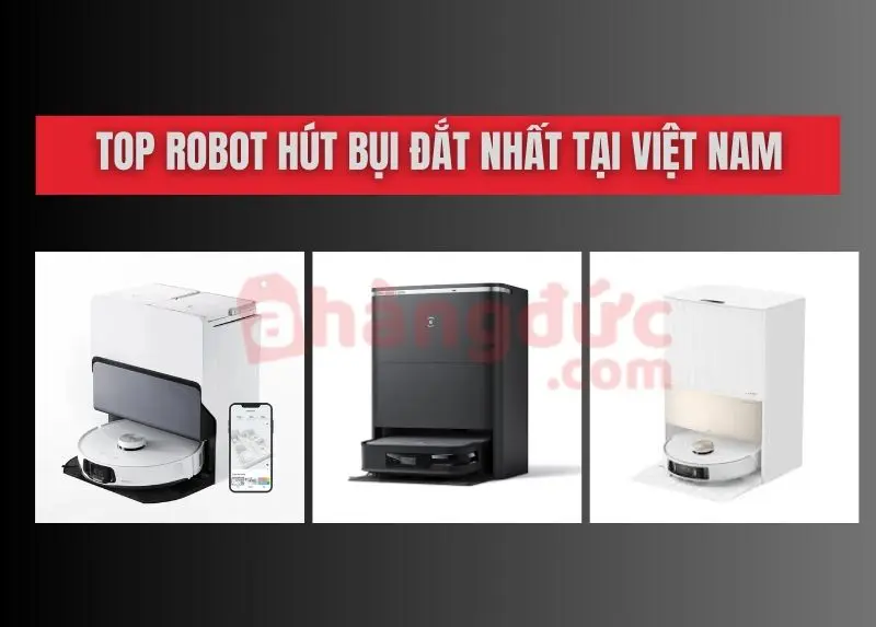Robot hút bụi đắt nhất thế giới: Khi 100 triệu chỉ để mua một "con sen" 11 Top robot hút bụi đắt nhất tại Việt Nam