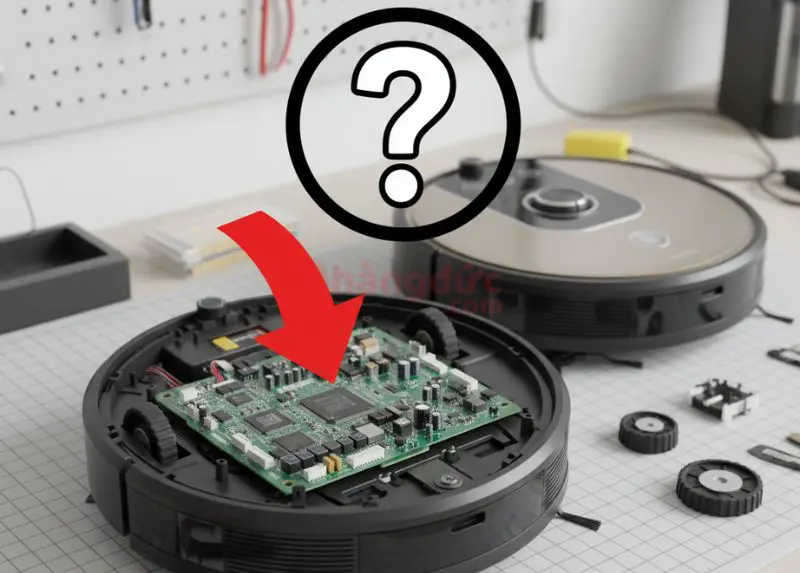 Hỏng một bộ phận, 'vứt' cả con robot. Đây là rủi ro lớn nhất khi linh kiện thay thế gần như không tồn tại.