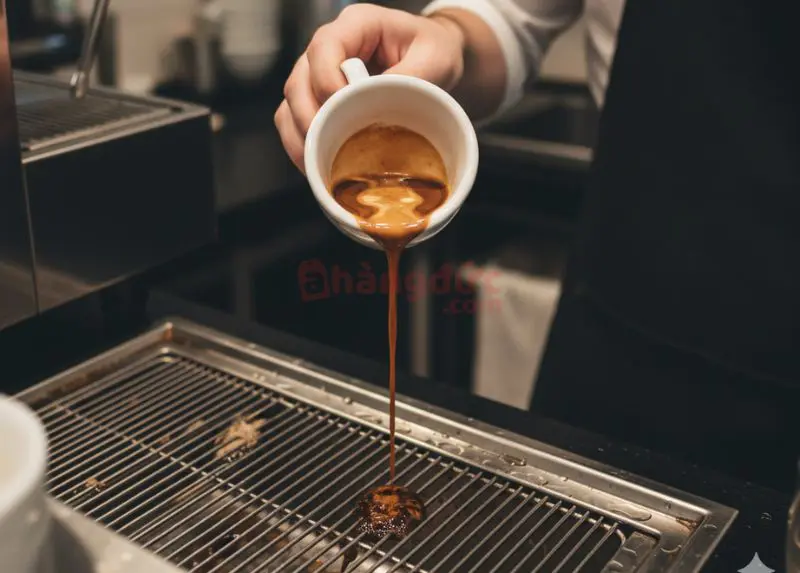 Ly cà phê "tế thần": Shot espresso đầu tiên là để "đánh thức" và kiểm tra máy, không phải để phục vụ khách hàng.