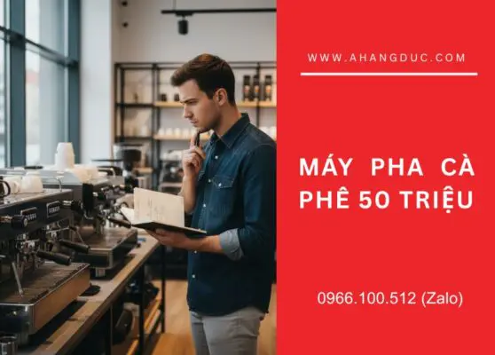 Máy pha cà phê 50 triệu