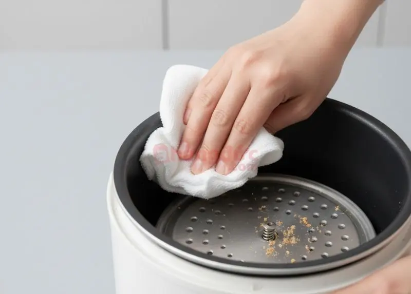 Sửa nồi cơm điện không nóng: Đừng vội vứt đi, đây là cách "cấp cứu" tại nhà! 9 ệ sinh mâm nhiệt và cảm biến là bước "chữa trị" đơn giản nhưng thường mang lại hiệu quả bất ngờ.