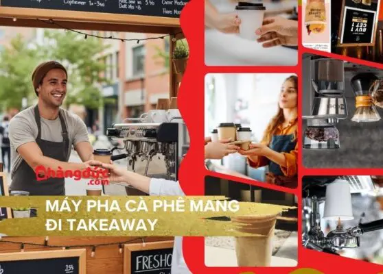 máy pha cà phê mang đi takeaway