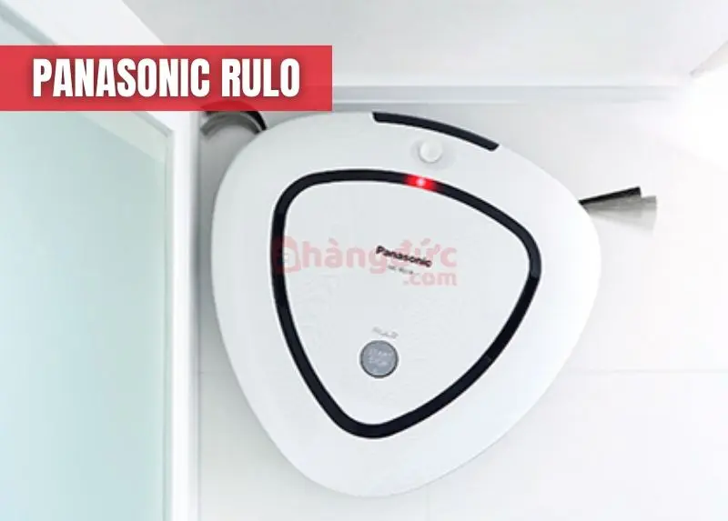 Panasonic RULO: Thiết kế tam giác độc đáo không chỉ đẹp mắt mà còn giúp làm sạch góc cạnh hiệu quả hơn.