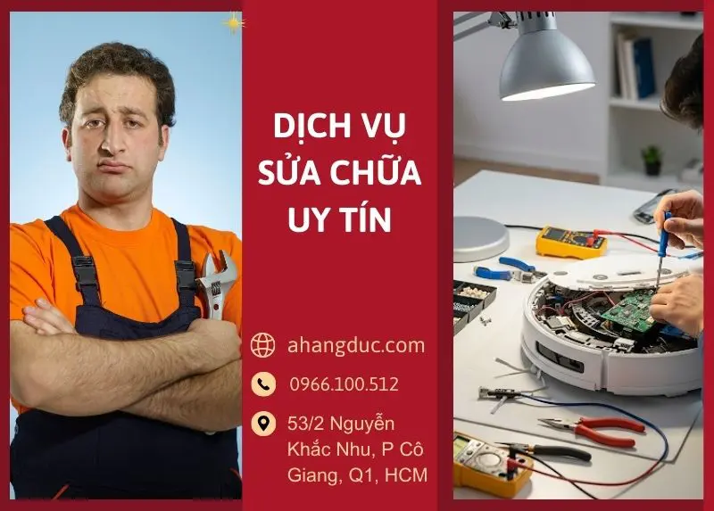 Robot hút bụi không lên nguồn: Hướng dẫn "bắt bệnh" và "chữa trị" tại nhà cho người không chuyên 10 Thợ sửa chữa chuyên nghiệp