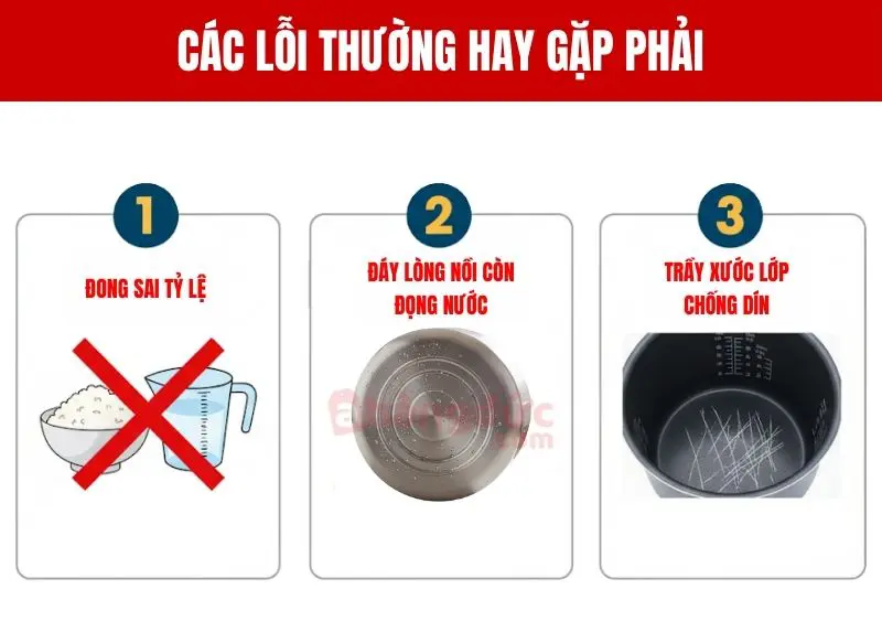 Sửa nồi cơm điện bị khét: Bí kíp giải cứu bữa cơm gia đình khỏi mùi "huyền thoại" 7 "Thủ phạm" thường đến từ những thói quen tưởng chừng vô hại của chúng ta trong bếp.