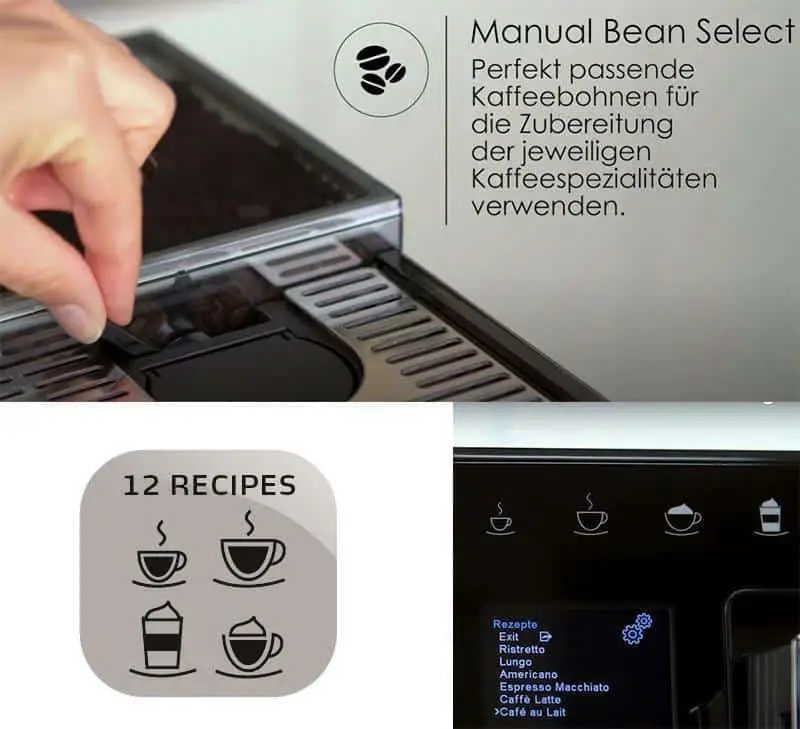 Máy pha cafe Melitta Latte Select 5 May pha cafe Melitta Latte Select 2