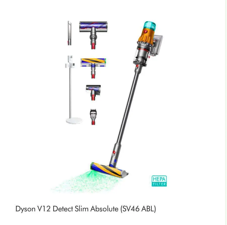 Máy Hút Bụi Dyson V12 Detect Slim Absolute HEPA