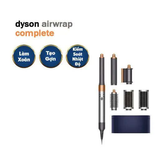 Máy tạo kiểu tóc Dyson Airwrap Complete – chuyên gia tạo kiểu tóc hoàn hảo