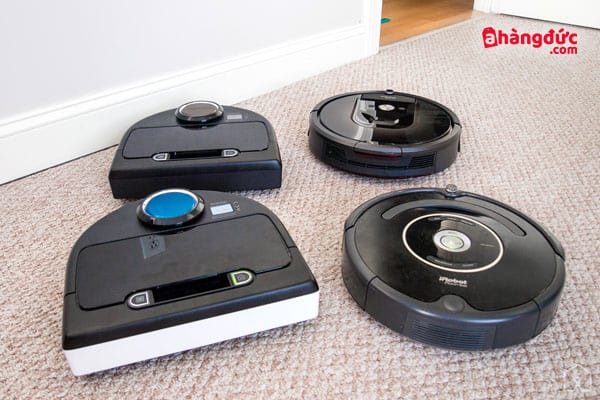 Các kiểu robot hút bụi thông dụng