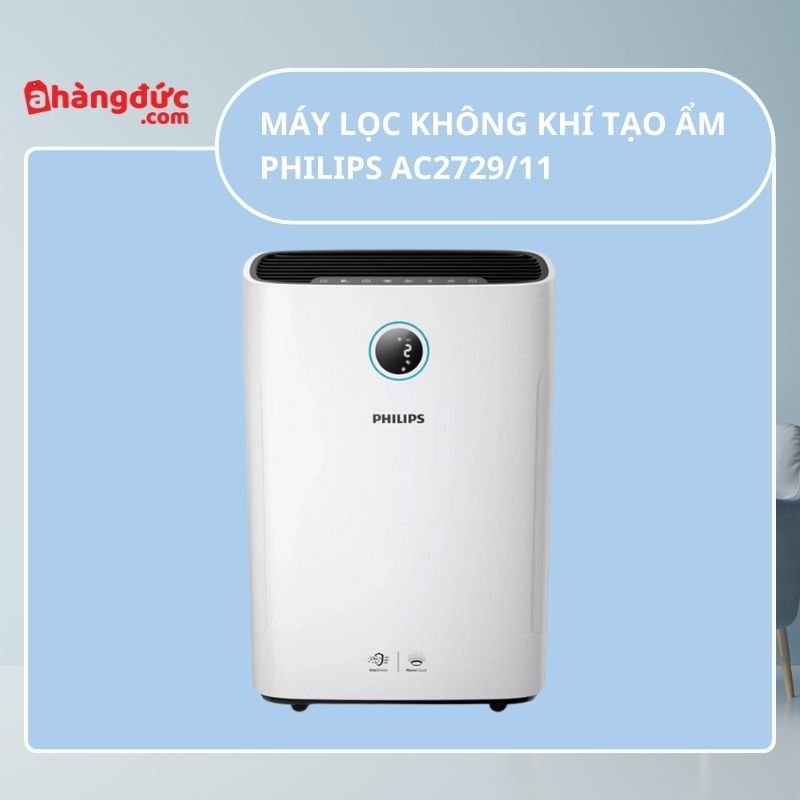 Máy lọc khí và tạo độ ẩm Philips AC2729/11