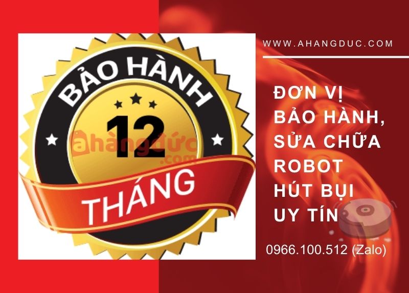 Đơn vị bảo hành, sửa chữa robot hút bụi uy tín