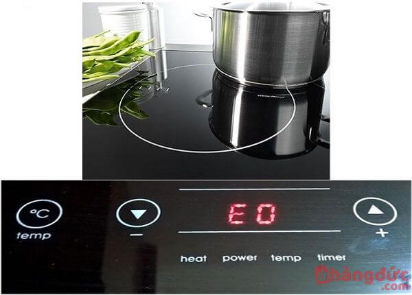 Bếp từ đôi báo lỗi E0