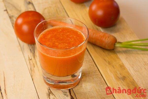 Cách làm nước ép cà rốt cà chua