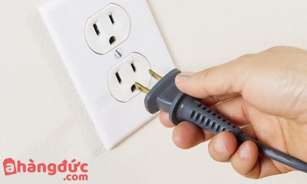 Đảm bảo nguồn điện được kết nối