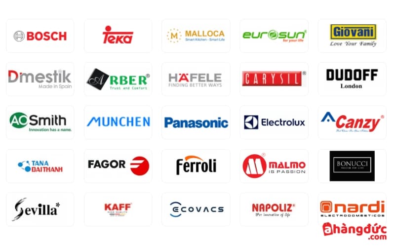 Nên lựa chọn những thương nhà bếp kể từ đơn đáng tin tưởng như: Philips, Electrolux, Bosch, Malloca,...