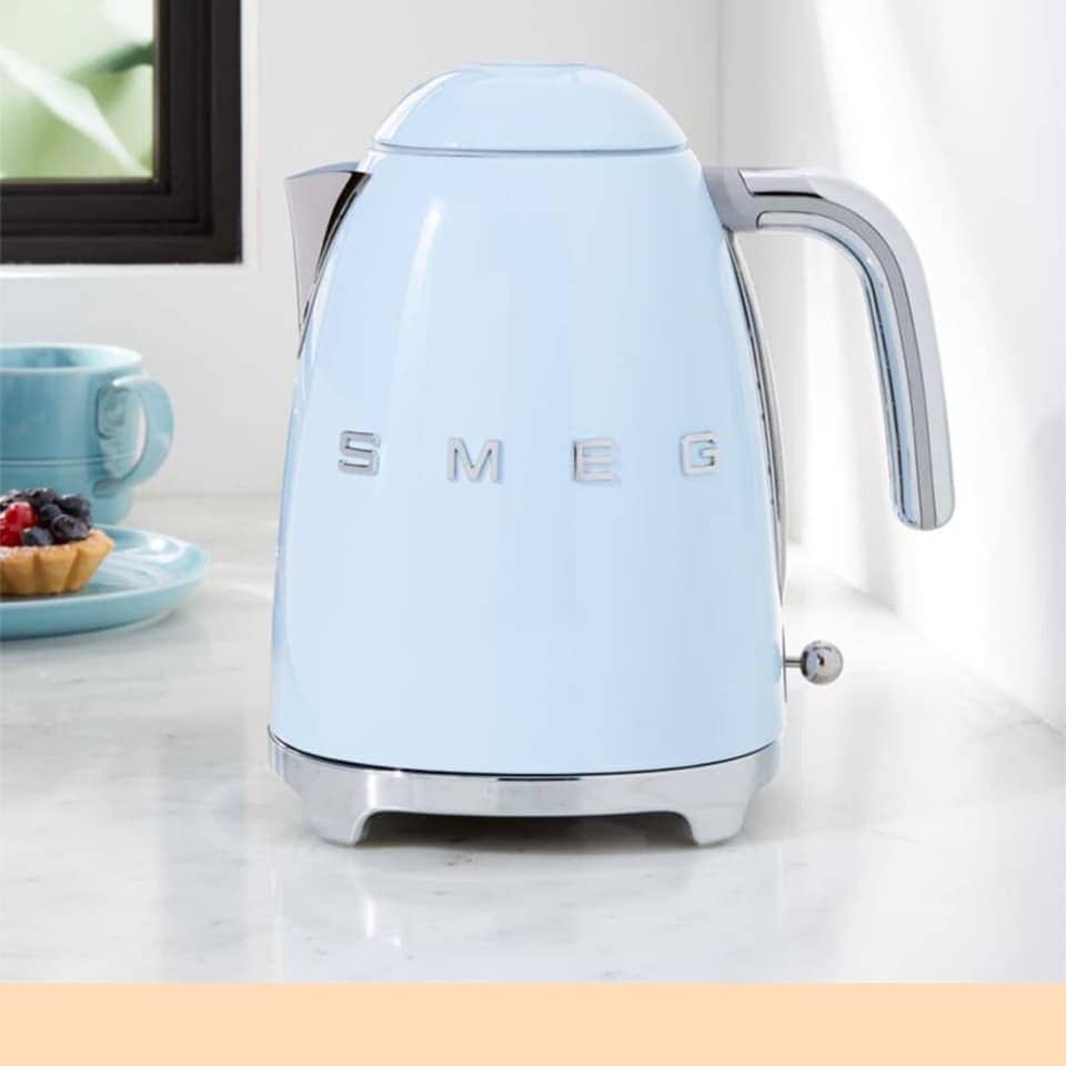 Ấm siêu tốc SMEG SMEG KLF03PBEU, Màu Xanh Blue