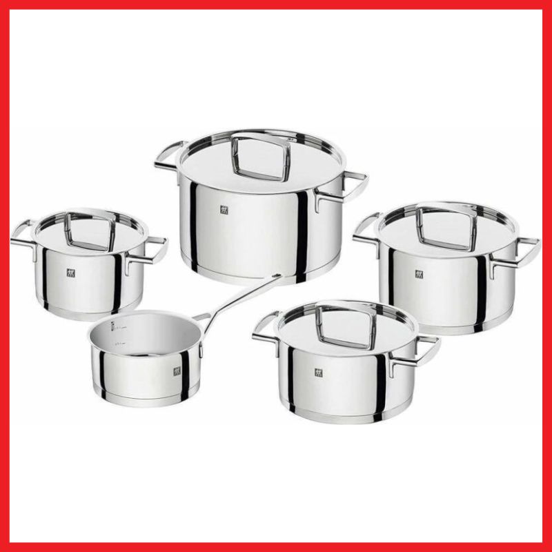 Bộ nồi 5 món vung inox Zwilling Pasion 66060-000