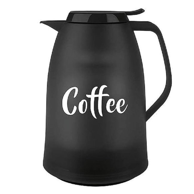 Bình Giữ Nhiệt Emsa MAMBO COFFEE Isokanne 1,0 l Quick-Tip Schwarz Transluzent (Màu Đen)1