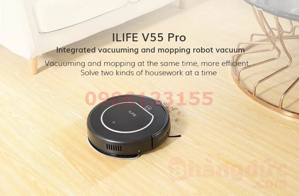 Tính năng nổi bật của robot hút bụi lau nhà iLife V55 Pro