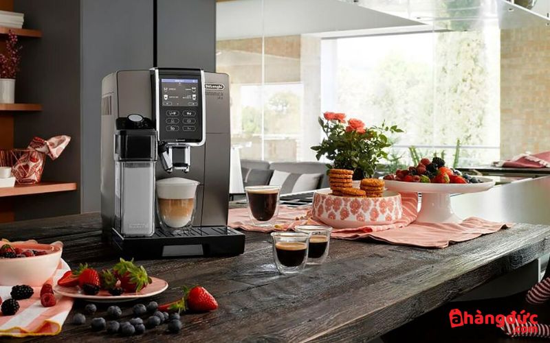 Máy pha cafe tự động Delonghi ECAM370.95.T sở hữu thiết kế tinh tế, hiện đại