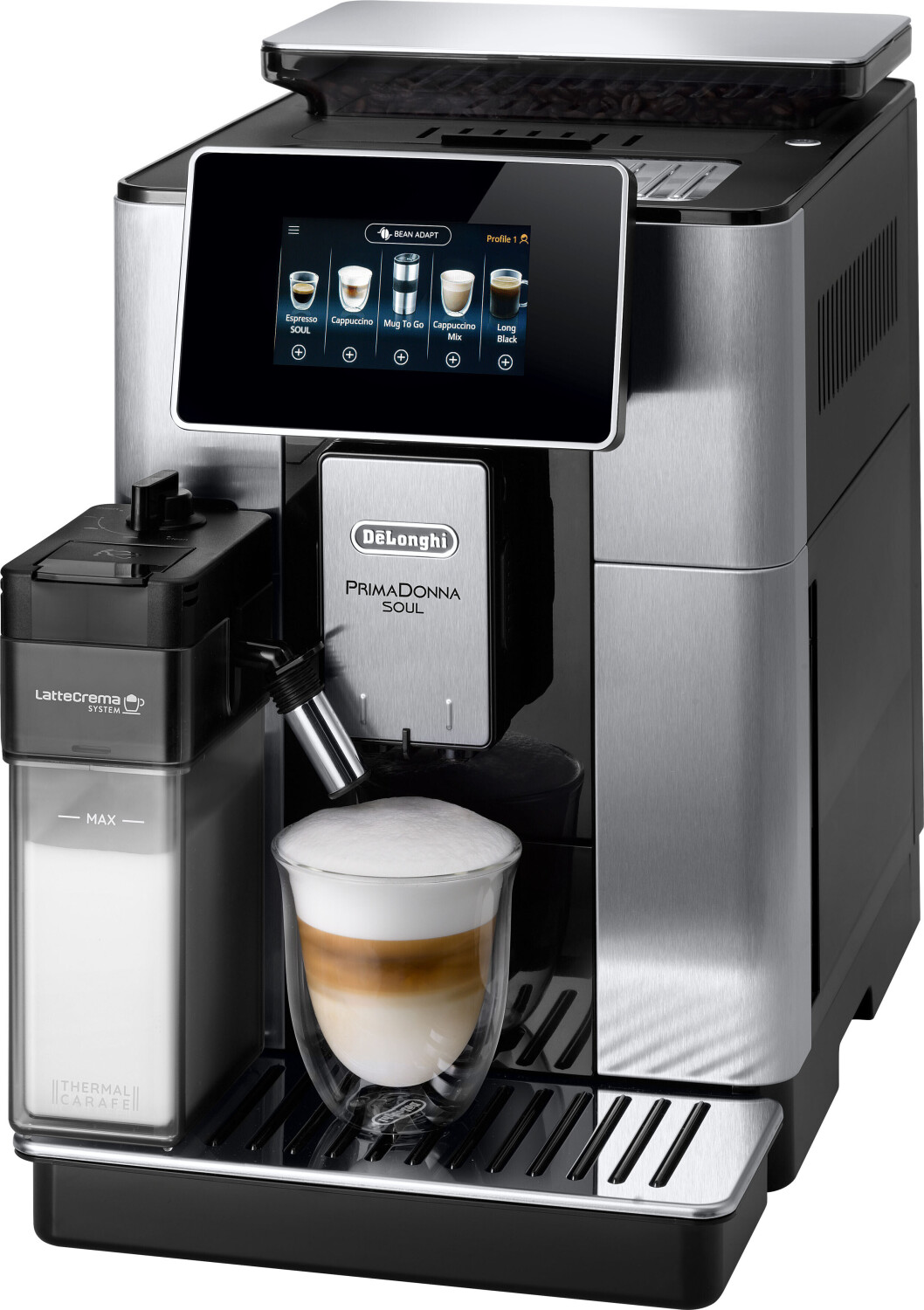 Máy Pha Cafe Delonghi ECAM610.75.MB 5 May pha cafe Delonghi 610.75 1