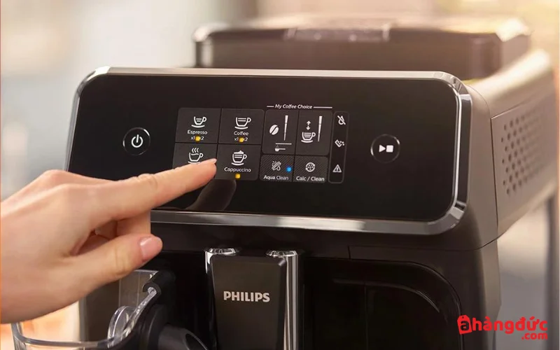 Philips EP2230/10 được trang bị bảng điều khiển với giao diện Sensor Touch trực quan