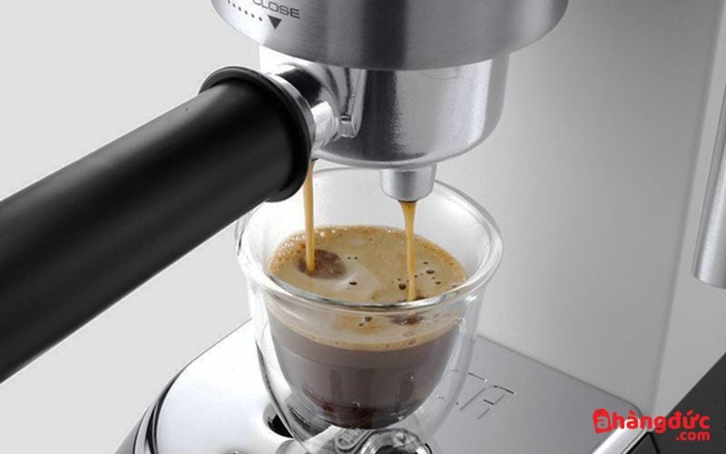 Gia nhiệt chuẩn với hệ thống Thermoblock giúp tạo ly espresso hoàn hảo