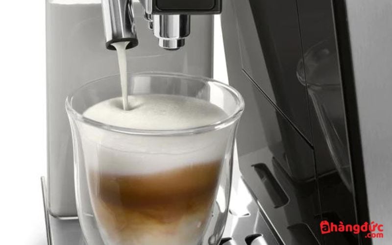 Máy pha cafe Delonghi ECAM45.760.B được tích hợp hệ thống Latte Cream mới