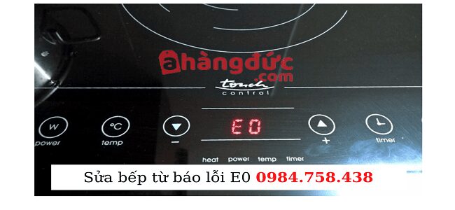 Bếp từ báo lỗi E0 | 3 mẹo giúp khắc phục gấp tại nhà 6 AHàngĐức sửa bếp từ báo lỗi E0 nhanh chóng hiệu quả