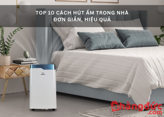 Cách hút ẩm trong nhà