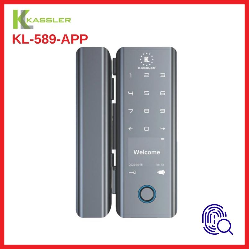 Khóa cửa kính Kassler KL-589-APP