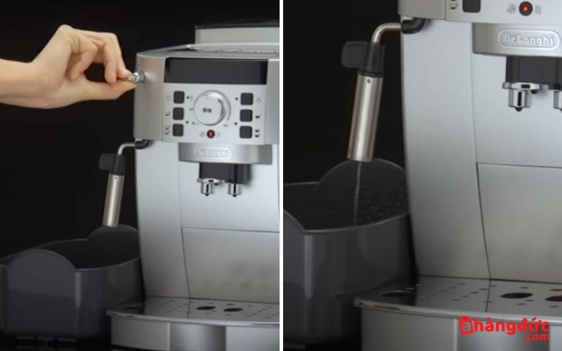 Bước 6 - Quy trình tẩy cặn máy pha cà phê Delonghi ECAM22.110.B