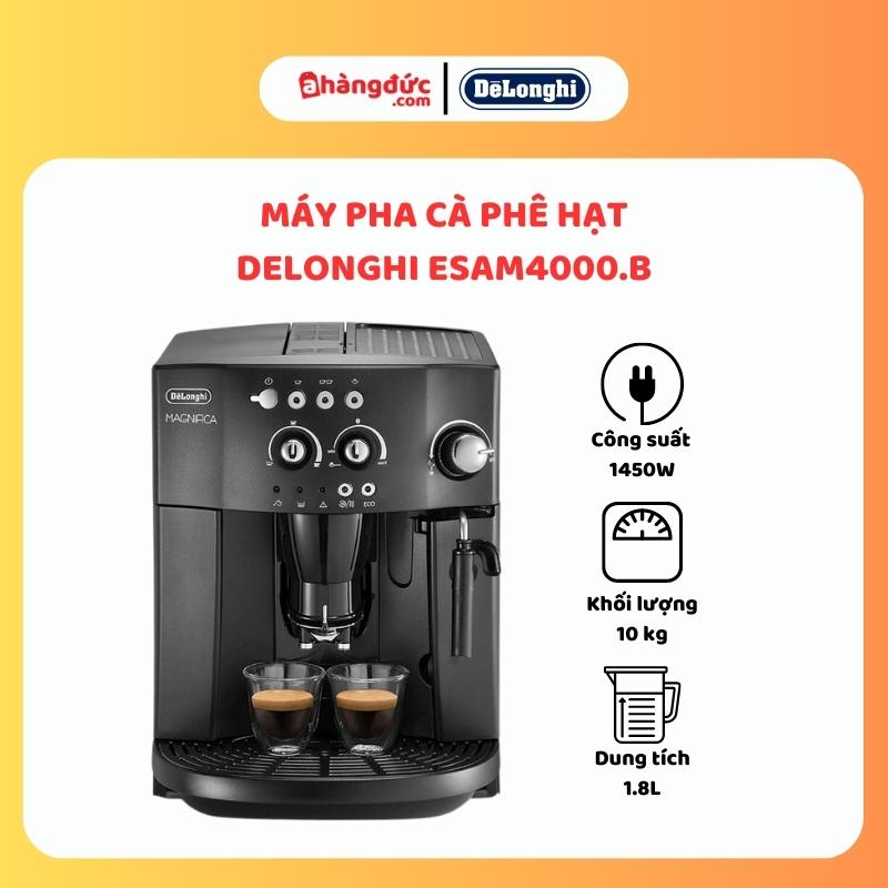Máy pha cà phê hạt Delonghi ESAM4000.B