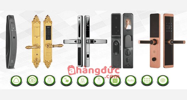 Khóa vân tay cho cửa sắt, cửa cổng sắt Kassler