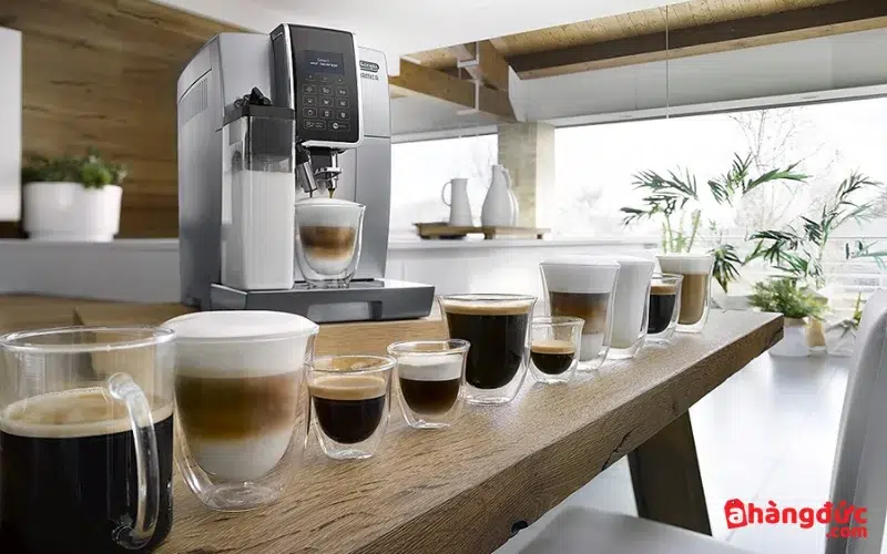 Máy pha cafe có thể pha chế được nhiều loại cafe khác nhau