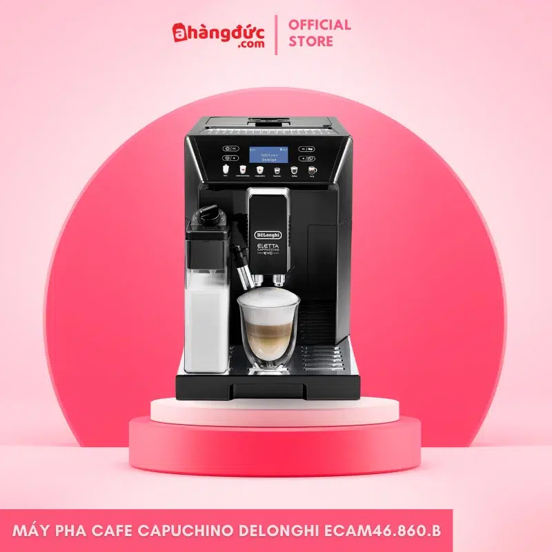 Máy pha cà phê Cappuccino Delonghi ECAM46.860.B