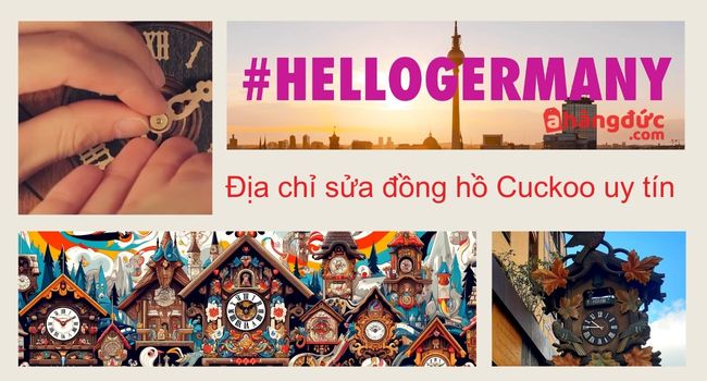 Địa chỉ sửa đồng hồ Cuckoo uy tín