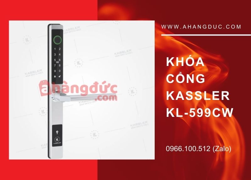 Khóa cổng KASSLER KL-599 CW
