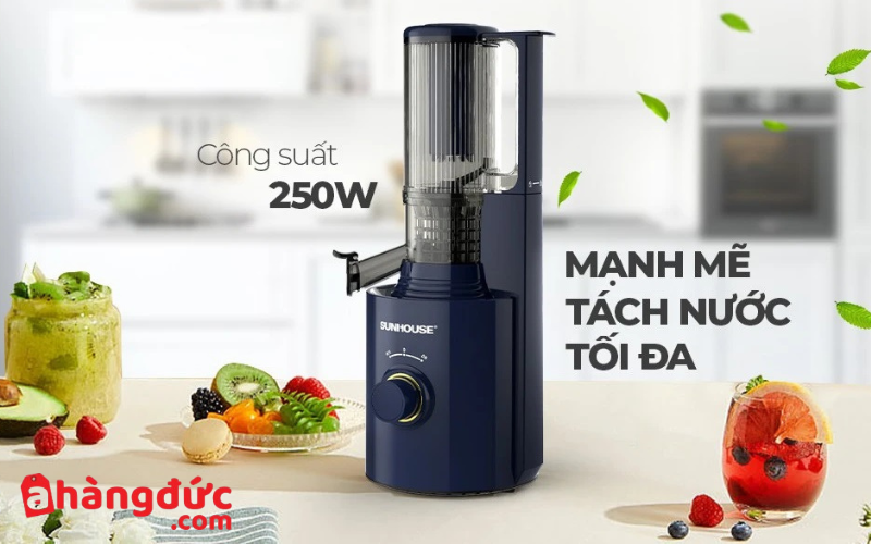 Máy ép chậm công suất bao nhiêu Watt