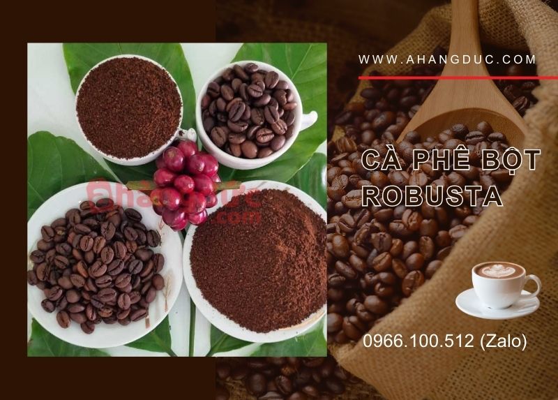 Cà phê bột Robusta