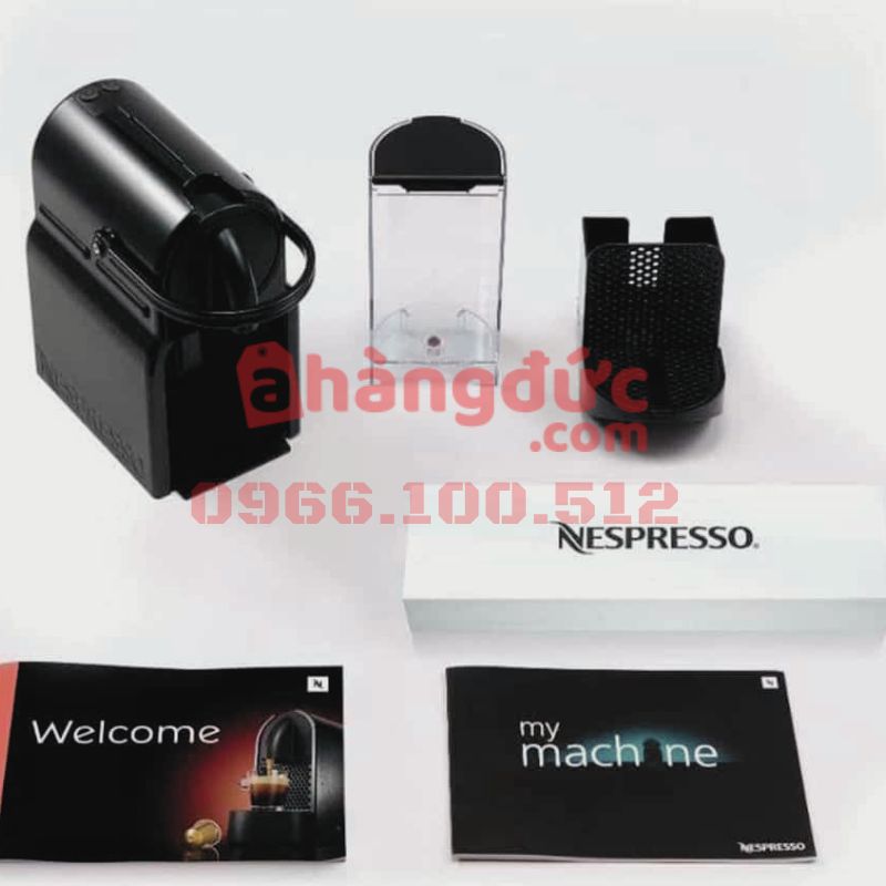 Máy Pha Cà Phê Viên Nén Delonghi Nespresso Inissia EN 80.B phụ kiện