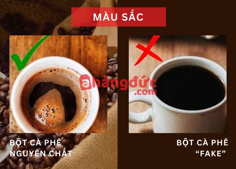 3 Cách pha cà phê bằng túi lọc đúng chuẩn, ngon đúng điệu 14 Phân biệt bột cafe nguyên chất dựa trên màu sắc
