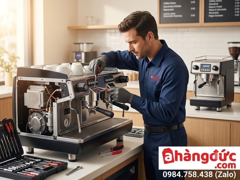 Tại sao nên chọn A Hàng Đức khi mua máy pha cà phê cũ