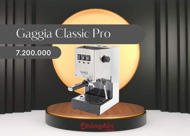 Bán máy pha cafe đã qua sử dụng Gaggia Classic Pro