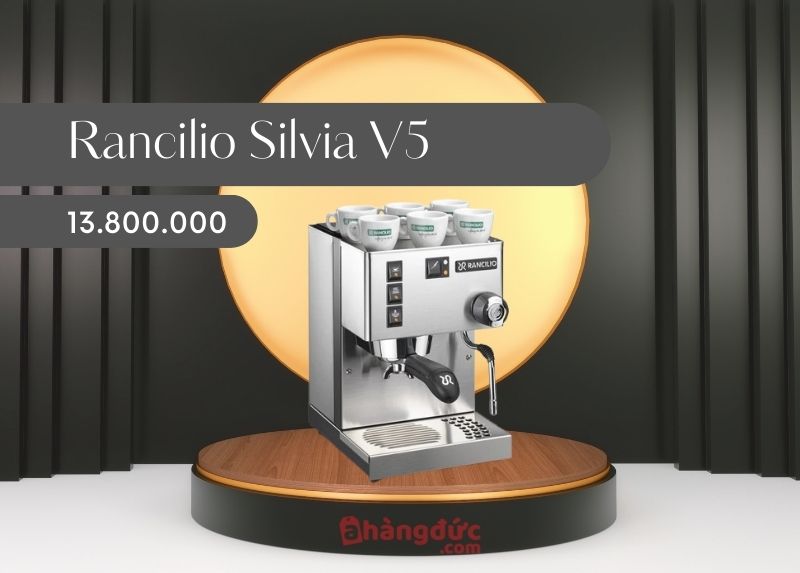 Bán máy pha cafe đã qua sử dụng Rancilio Silvia V5
