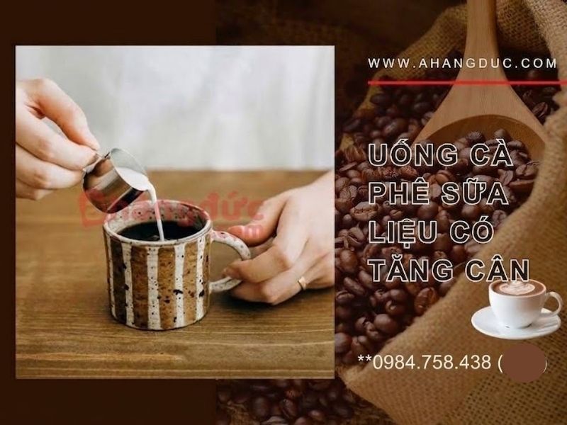 Uống cà phê sữa liệu có tăng cân_ 