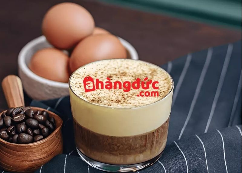 Cách pha Americano kem trứng