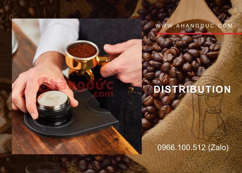 Thuật ngữ trong máy pha cà phê distribution