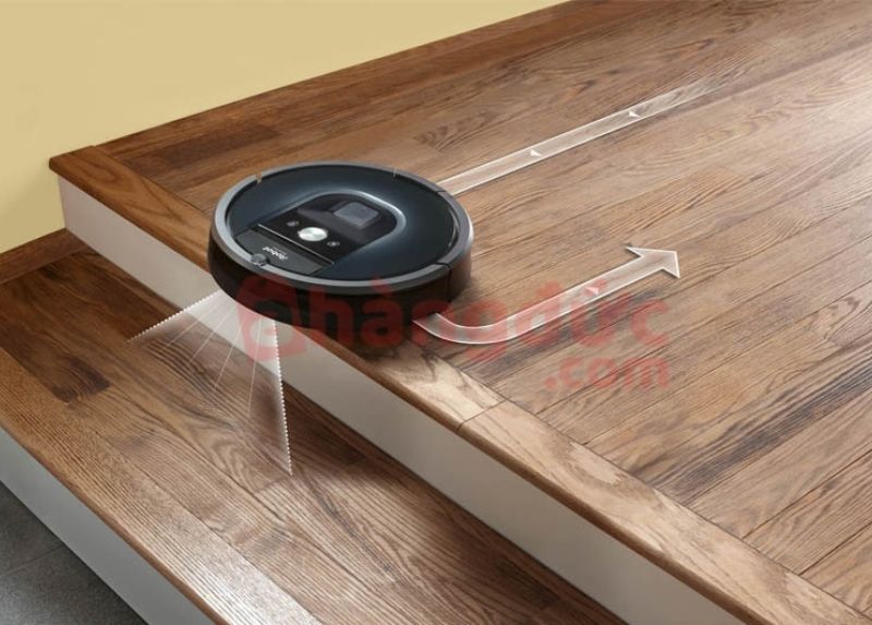 Cầu thang là nỗi sợ của robot hút bụi