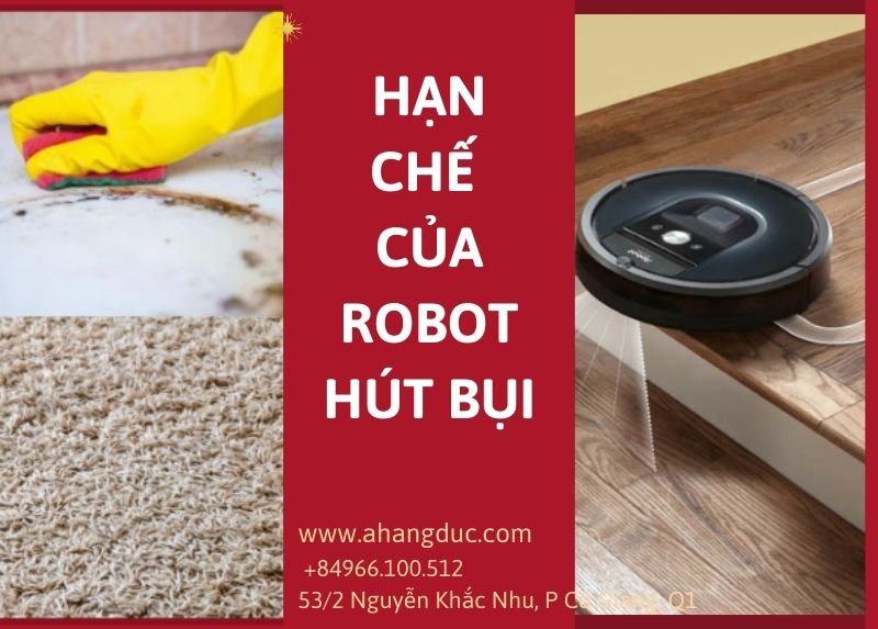 Hạn chế của robot hút bụi